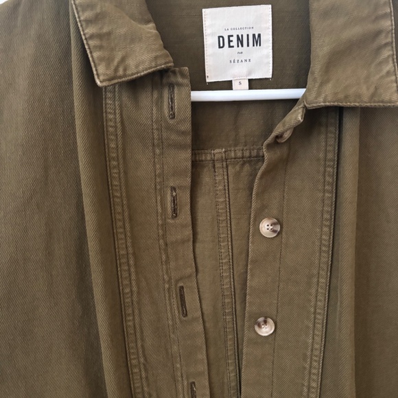 Sezane Will Jacket in Khaki - Picture 4 of 6